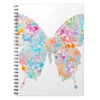Rainbow Waterverf Butterfly Notitieboek