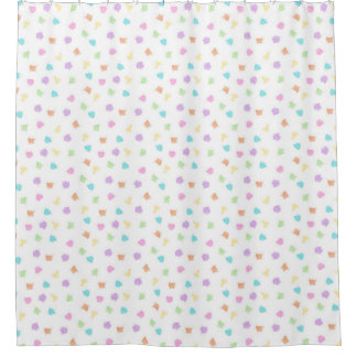 Rainbow Waterverf Dot Shower Curtain Douchegordijn