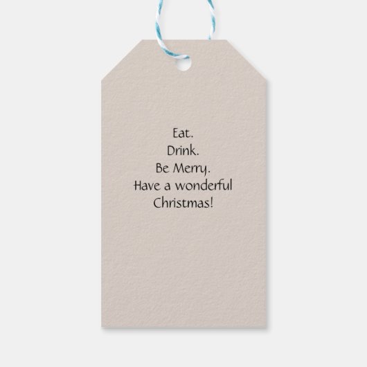 Rainbow Waterverf kerstboom Cadeaulabel (Achterkant)