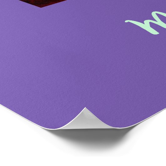 Rainbow Waterverf Mount Hood Poster (Hoek)