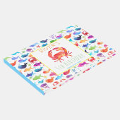 Rainbow Waterverf onder het Zee Crab Gastenboek (Hoek)