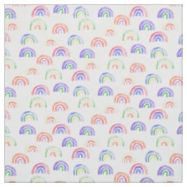 Rainbow Waterverf Pattern Stof
