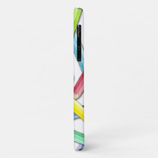 Rainbow Waterverf Pencils Teacher iPhone Case (Achterkant/links)