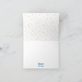 Rainbow Waterverf Rocket Buitenspace Hartelijk dan Bedankkaart (Binnen)