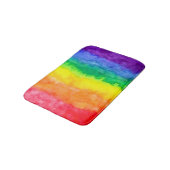 Rainbow Waterverf Wash Bath Mat (Gekanteld)