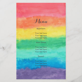 Rainbow Waterverf Wedding