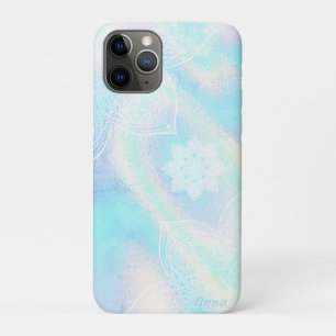 *~* Rainbow Waves Holographic Iridescent Mandalas Case-Mate iPhone Case
