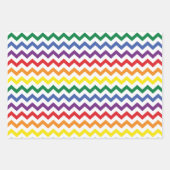 Rainbow Wavy Lines Inpakpapier Vel (Voorkant 2)