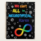 Rainbow We kunnen niet allemaal neurotypisch Karen Planner (Voorkant)