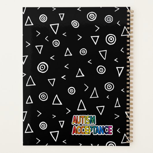 Rainbow We kunnen niet allemaal neurotypisch Karen Planner (Achterkant)