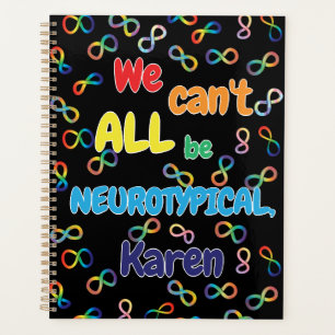 Rainbow We kunnen niet allemaal neurotypische Kare Planner