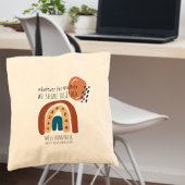 Rainbow We schitteren samen de gepersonaliseerde l Tote Bag