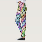 Rainbow Weaved Tights - Leggings (Links)