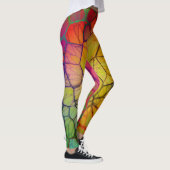 Rainbow Web Abstract Leggings (Rechts)