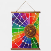 Rainbow-web Hangend Wandkleed (Voorkant)