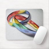 Rainbow Wedding Rings for Marriage Equality for Ma Muismat (Met muis)