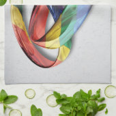 Rainbow Wedding Rings for Marriage Equality for Ma Theedoek (Gevouwen)
