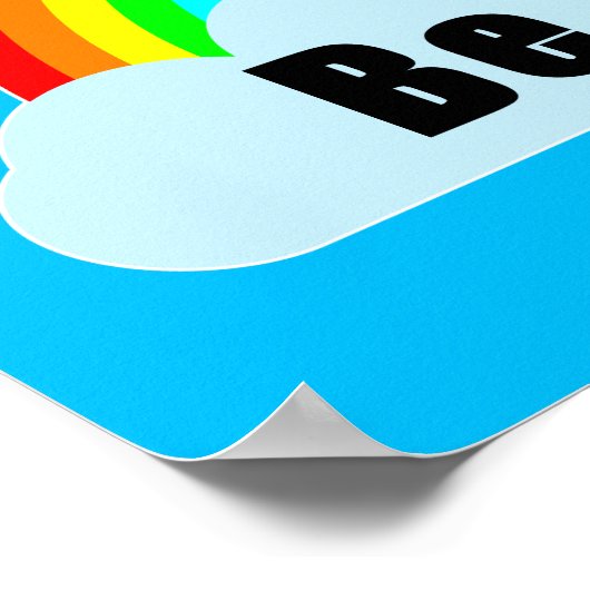 RAINBOW - Wees blij Poster (Hoek)