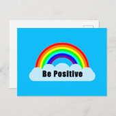 RAINBOW - Wees voorzichtig Briefkaart (Voorkant / Achterkant)