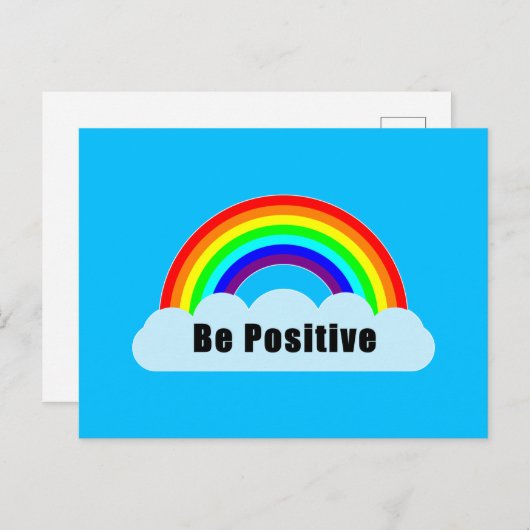 RAINBOW - Wees voorzichtig Briefkaart (Voorkant / Achterkant)