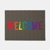 Rainbow Welkom Deurmat (Voorkant)