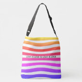Rainbow Westies Crossbody Tas (Achterkant)