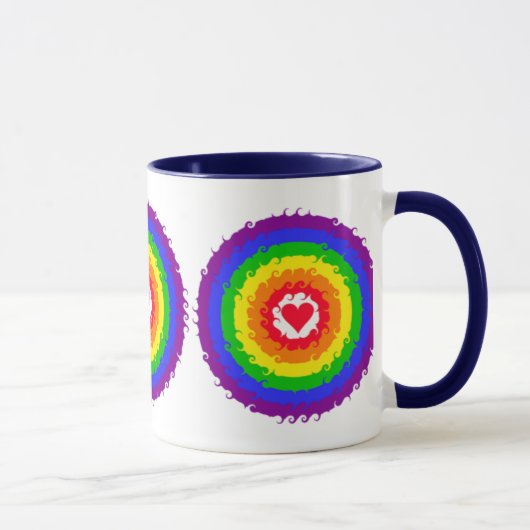 Rainbow Wheel mok (Rechts)