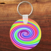 Rainbow Whirl Sleutelhanger (Voorkant)