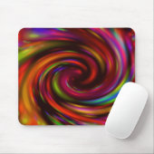 "Rainbow Whirlpool" Art Mousepad Muismat (Met muis)