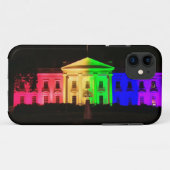 Rainbow White House Case-Mate iPhone Case (Achterkant (horizontaal))