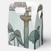 Rainbow Wilde paddenstoelen Bedankdoosjes (Geopend)