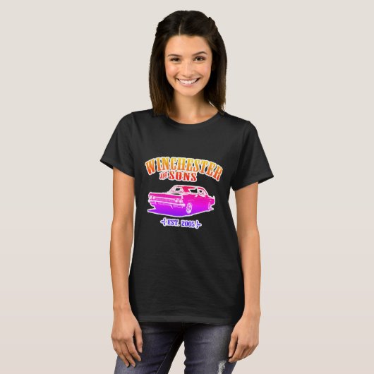 Rainbow Winchester en Sons T-shirt (Voorkant volledig)