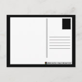 Rainbow Window Horse Galena Briefkaart (Achterkant)