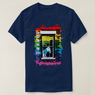 Rainbow Window Horse Galena T-shirt