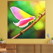 Rainbow Wing Beauty Canvas Afdruk (Insitu (Woonkamer))