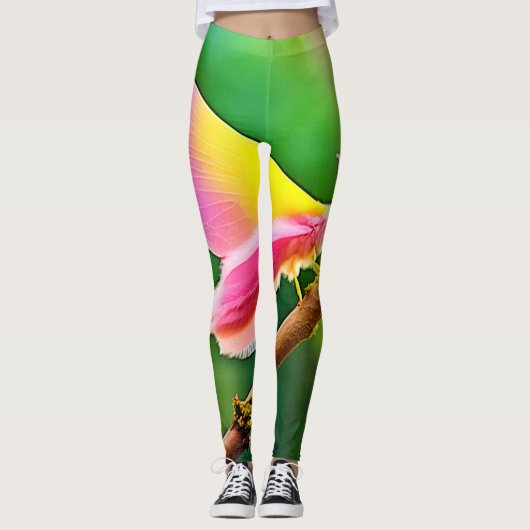 Rainbow Wing Beauty Leggings (Voorkant)