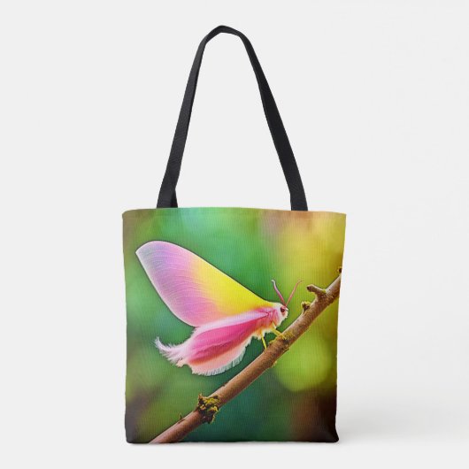Rainbow Wing Beauty Tote Bag (Achterkant)