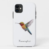 Rainbow Wings: Vibrant Hummingbird Art, op maat Case-Mate iPhone Case (Achterkant)