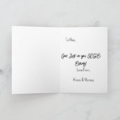 Rainbow Wishes: Succes met dit examen! Kaart (Binnen)