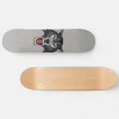 Rainbow Wolf Persoonlijk Skateboard (Horizontaal)