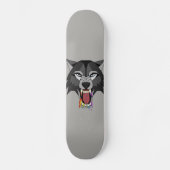 Rainbow Wolf Persoonlijk Skateboard (Voorkant)