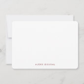 Rainbow Woodgrain Rustic - Speciaal gepersonalisee Notitiekaartje (Voorkant)