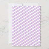 Rainbow Woodland Fairy verjaardagsuitnodiging meis Kaart (Achterkant)