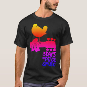  Rainbow Woodstock Music Fest T-Shirt