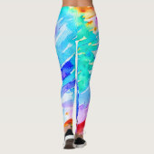 Rainbow Workout Leggings (Achterkant)