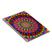 Rainbow World Mandala Notitieboek (Rechterzijde)