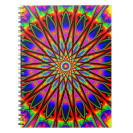 Rainbow World Mandala Notitieboek