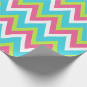 Rainbow Wrapping Paper voor Bright Turquoise Limoe Cadeaupapier (Hoek)