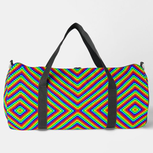 Rainbow X - Duffel Tas (Voorkant)