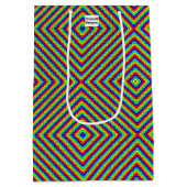 Rainbow X - Geschenktassen Medium Cadeauzakje (Achterkant)